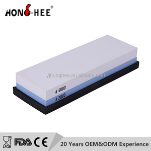 Piedra de afilar Cuchillo de cocina de grano <span class=keywords><strong>8000</strong></span> de alto grado piedra de afilar con base de silicona - Product Image 5