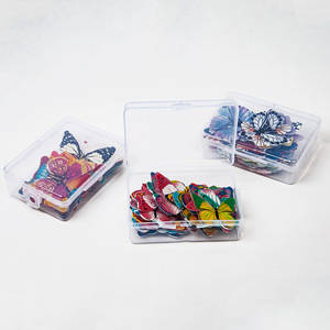 24 pièces de papillon <span class=keywords><strong>comestible</strong></span> pour <span class=keywords><strong>décoration</strong></span> de Cupcake, gaufres en papier pour <span class=keywords><strong>décoration</strong></span> de gâteau d'anniversaire de mariage - Product Image 6