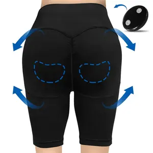 XKJK Hot Selling Products 2023 OEM Factory EMS Shorts EMS Trainer Yoga Pants Women Mini bullet vibrate Butt Lift Massager Pants