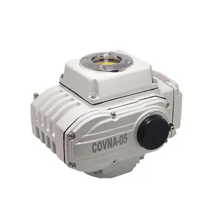 COVNA-válvula rotativa IP67, actuador eléctrico de aleación de aluminio y acero, precio de 4-20 ma