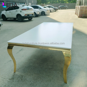 <span class=keywords><strong>Tavolo</strong></span> <span class=keywords><strong>in</strong></span> <span class=keywords><strong>Vetro</strong></span> di Alta Qualità JINDA <span class=keywords><strong>con</strong></span> Gambe <span class=keywords><strong>in</strong></span> Metallo, Decorazione Durevole per Matrimoni, Eventi e Banchetti - Product Image 6