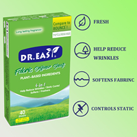 Offre Spéciale sur Toutes les Plateformes : Lingettes Assouplissantes Antistatiques pour Sèche-Linge, Parfum Présentoir aux Herbes, Longue Durée