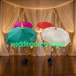 Sombrilla de estilo bohemio auténtico para el sol, Parasol de decoración de boda, de la India, nueva colección - Product Image 4