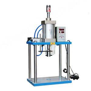 Petite poinçonneuse pneumatique à quatre colonnes et trois plaques de marque JS, 220V, force réglable, 120 kg, composants de base pour roulements et moteurs - Product Image 4