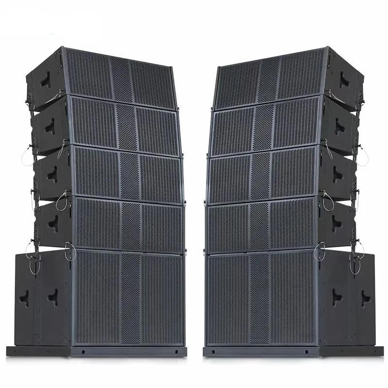 Professional DJ audio Dual 8inch 600w line array Passive Sound Column Speaker Box Line Array System