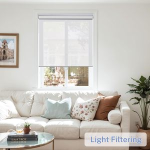 Stores à rouleau motorisés en polyester <span class=keywords><strong>occultant</strong></span> pour fenêtre avec technique simple - Product Image 6