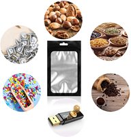 Sacs en aluminium Mylar étanches, noir et mat, pour imprimante numérique, pochettes scellées à trois côtés pour étuis pour téléphones portables, Promotion personnalisée