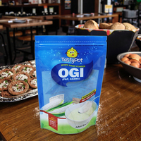 Sachets en plastique refermables pour barre de chocolat aux noix d'amande imprimés personnalisés Emballages de nourriture pour collation faits en nylon Gelée de nourriture pour animaux de compagnie en conserve