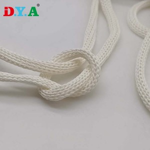 Оптовая продажа, шнур из белой бумаги 5 мм, 6 мм, веревка с витой ручкой для бумажного мешка - Product Image 4