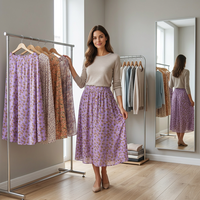 Rok Sutra Wanita Bekas Grosir, Rok Satin Bekas Grosir, Pakaian Wanita Bekas Grosir, Ekspor Langsung Pabrik