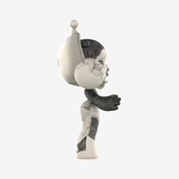 Коллекционные фигурки POPMART MEGA SKULLPANDA 400% Egon Schiele из ПВХ, масштаб 1/12, 26 см, для дома, в закрытых коробках-сюрпризах