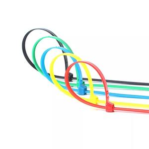 Кабельная стяжка нейлоновая самозатягивающаяся 2.7x250 мм, зеленая, высокопрочная, термостойкая, утолщенная, для крепления и фиксации кабелей - Product Image 5