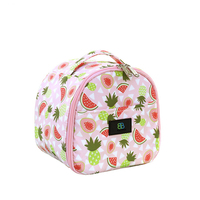 Enfants chauds étudiants sublimation impression sac à lunch isolation pour aliments chauds et froids portable thermique gâteau sac isotherme avec poche en filet
