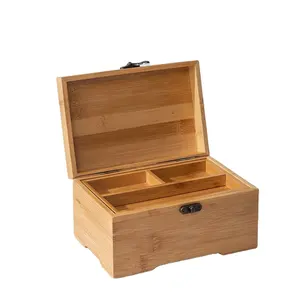 wooden & bamboo luxury gift boxes packaging christmas tea box bento bread storage customized wholesale with logo cosmetic