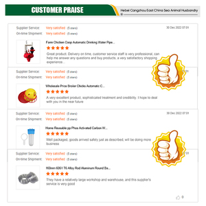 Abreuvoir à tétine pour volaille de conception hygiénique facile à nettoyer pour la prévention des maladies dans la production de poulets de chair - Product Image 5