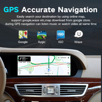 CKSD 10.25 pouces lecteur multimédia Carplay Android Auto BT autoradio pour Mercedes classe S NTG3.5 W221 2010-2013