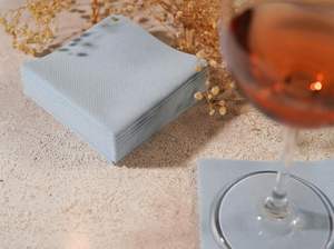 Serviettes de Cocktail Jetables de Luxe Ultra Absorbantes en Papier Airlaid Effet Lin pour Restaurants, Bars et Dîners - Offre Spéciale - Product Image 3