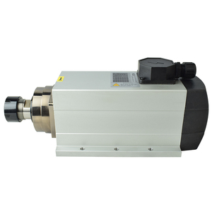 GDF60-18Z/6.0 HQD Husillo refrigerado por aire de 6 kW ER32 con motor de brida para grabado, carpintería, madera, MDF, acrílico, contrachapado, husillo de 6 kW E - Product Image 1