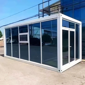 <span class=keywords><strong>Stylish</strong></span> Glass Curtain Wall container cho cửa hàng Boutique và thời trang Pop Up hiển thị trong suốt khu vực - Product Image 5