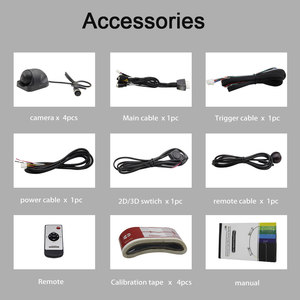 3D 360 Độ Xung Quanh Bird View Truck Bus Security <span class=keywords><strong>Camera</strong></span> 4 Chiều DVR Ghi Hình Tất Cả Các Vòng Xem 360 Hệ Thống <span class=keywords><strong>Camera</strong></span> Toàn Cảnh - Product Image 6