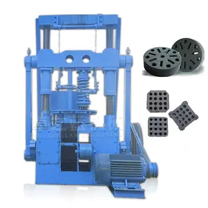 Facile combustione forma esagonale punzonatura alta capacità di produzione paglia/legno/nido d'ape carbone bricchette che fa il prezzo della macchina