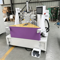 Máquina Automática CNC de 12 Ejes para Engarzar Esquinas con Tornillos, para Fijación de Puertas y Ventanas