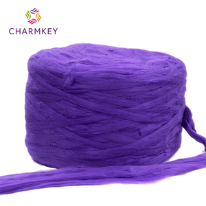 100% Polyester Trinh Nữ Staple Top 3D 88Mm Chất Lượng Cao Pet Sợi Kéo Cho Len Quay Hệ Thống Nhuộm Rắn - Product Image 3