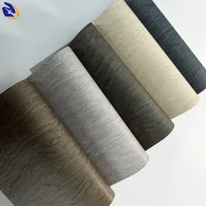 Factory Stone PVC Film Furniture Membrane Cement Look Decoration Film For Online Laminate