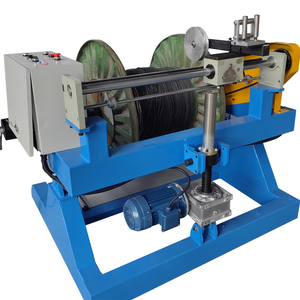 Bobineuse de fil à moteur pneumatique/manuel <span class=keywords><strong>GS800</strong></span> de haute qualité, machine à enrouler à grande capacité 800 kg, bleue, 110x120x130cm, 300 tr/min - Product Image 4