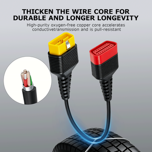 Cable de Extensión Original LAUNCH de 36 cm, Cable de Extensión OBD2 para Launch X431 IDiag/Easydiag 3.0/MDiag/X431 V/V+/5C PRO/Thinkdiag - Product Image 2