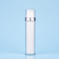 Flacon sans air avec doublure intérieure remplaçable, en plastique PP, vide, distributeur sous vide, réutilisable, pour emballage de liquides cosmétiques