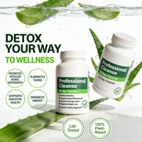 Pilules Détox Bio Capita (Propriété de l'État) Contenant des Fibres et des Probiotiques – Nettoyant Intestinal et du Côlon en Capsules – Cure de 15 Jours pour Nettoyer les Intestins et le Côlon