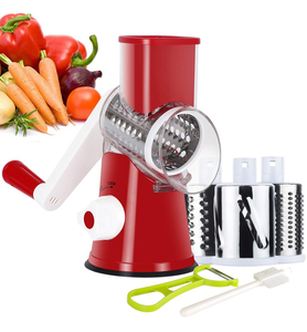 Râpe et coupe-légumes manuels multifonctionnels pour la cuisine domestique, avec tambour à manivelle pour pommes de terre - Product Image 1