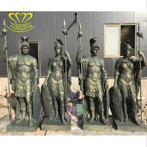 <span class=keywords><strong>Escultura</strong></span> de Resina de Estilo Romántico con Diseño de Soldados Romanos de Fibra de Vidrio para Decoración de Patio y Calle, la Más Popular, Diseño de Pyramid - Product Image 4