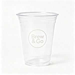 <span class=keywords><strong>JAN</strong></span> GOO - Vasos de Plástico Transparentes de 16oz y 20oz para Bebidas Frías, Café, Fiestas, Vasos de Plástico PET con Tapa - Product Image 2