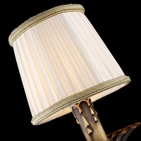 VH lustre d'intérieur américain en cuivre éclairage décoratif classique de luxe pour hôtel et villa en cristal avec hauteur réglable