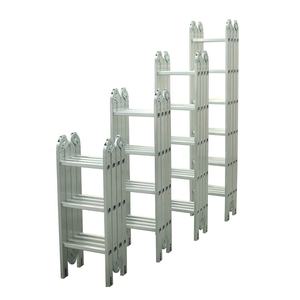<span class=keywords><strong>Échelle</strong></span> <span class=keywords><strong>pliante</strong></span> multifonctionnelle <span class=keywords><strong>articulée</strong></span> en aluminium 2x4 3x4 4x4 5x4 6x4 - Product Image 2