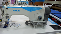 Nouvelle machine à coudre à grande vitesse à aiguille unique JACK F 5 à point noué de marque chinoise avec servomoteur intégré