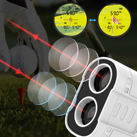 Télémètre laser numérique rechargeable 905 nm pour le golf et la chasse en extérieur, portée de 800 m