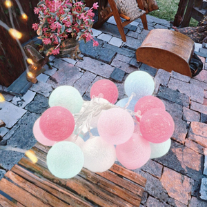 Hongdong 10led dây đồng ánh sáng vòng hoa đầy màu sắc toàn cầu Đèn chuỗi không thấm nước IP44 Hướng dẫn sử dụng ngoài trời giáng sinh trang trí - Product Image 2