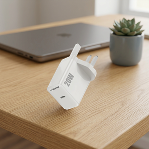 India Made <b>USB</b> <b>Type</b> <b>C</b> PD Charger GaN ABS Fast Charging <b>Adapter</b> for Android Smartphones Tablets Laptops for Earphones Cameras - Product Image 2