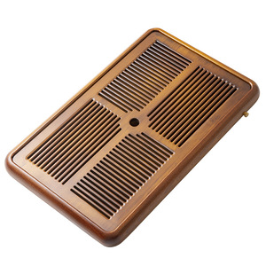 Home-use small tea <b>table</b> with drainage, Chinese tea tray, solid wood tray, water-retaining tea sea, exquisite small tea tray, - Product Image 6