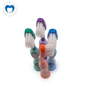 Cepillo de Dientes para Niños Jasmine Oral Care, Cerdas Suaves, Doble Color, con Ventosa, Manual, JSM058 - Product Image 2