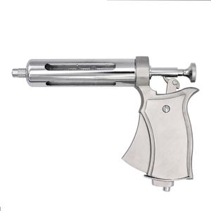 Semi-Automatic 50ml Pistol Syringe Continuous Adjustable Metal Veterinary <strong>Injector</strong> Reusable <strong>Animal</strong> Vaccine <strong>Injector</strong> for Cattle - Product Image 6