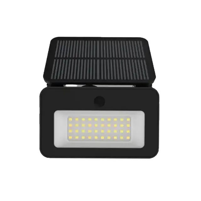 PIR 센서 LED 태양 광 벽 조명 IP65 베란다, 창고, 헛간, 차고를위한 방수 야외 밝은 태양 벽 램프