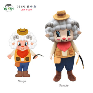 Costume <span class=keywords><strong>de</strong></span> mascotte en peluche dessin animé personnalisé conception 3D personnage hétéromorphe vêtements pour Halloween Promotion accessoires <span class=keywords><strong>de</strong></span> carnaval affichage - Product Image 1