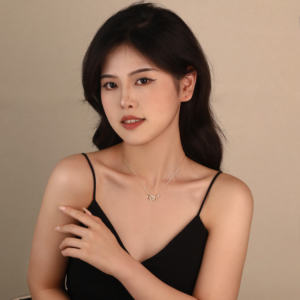 Ins Fashion 925 plata esterlina lujo joyería fina chapado en oro Micro Pave CZ infinito amor corazón colgante collar para mujer - Product Image 2