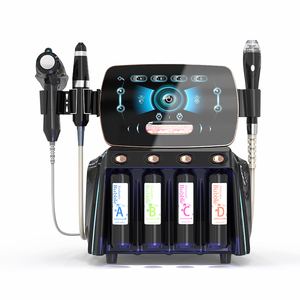 เครื่องผลัดเซลล์ผิวหน้า 2 in 1 Aqua Facisl Moisturizing Facial Dermabrasion พร้อมระบบทำความสะอาดรูขุมขน 360 Dermabrasion และ Jet Peel อุปกรณ์เสริมความงามสำหรับผิวหน้า - Product Image 1