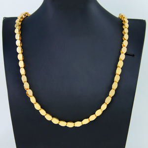 Luxury <b>Arab</b> Gold Color Long <b>Necklace</b> 45/60/80cm 21k Gold Plated Dubai Saudi Women Vintage Wedding Party Jewelry - Product Image 6