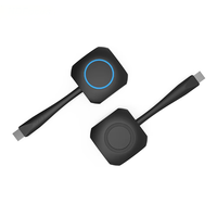 Extensor HDMI Inalámbrico, Transmisor de Video 4K, Extensor de Interfaz USB de 50 m para Compartir Pantalla